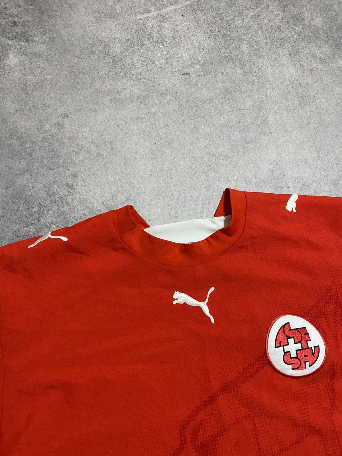 Puma Puma Switzerland National Team 2006/2007 Soccer Jersey Shirt Size US L / EU 52-54 / 3 - 3 Thumbnail