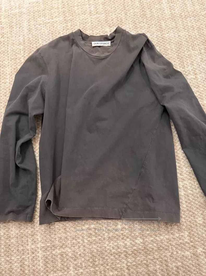 Our Legacy Our Legacy Gray Long Sleeve Size XS / US 0-2 / IT 36-38 - 1 Thumbnail