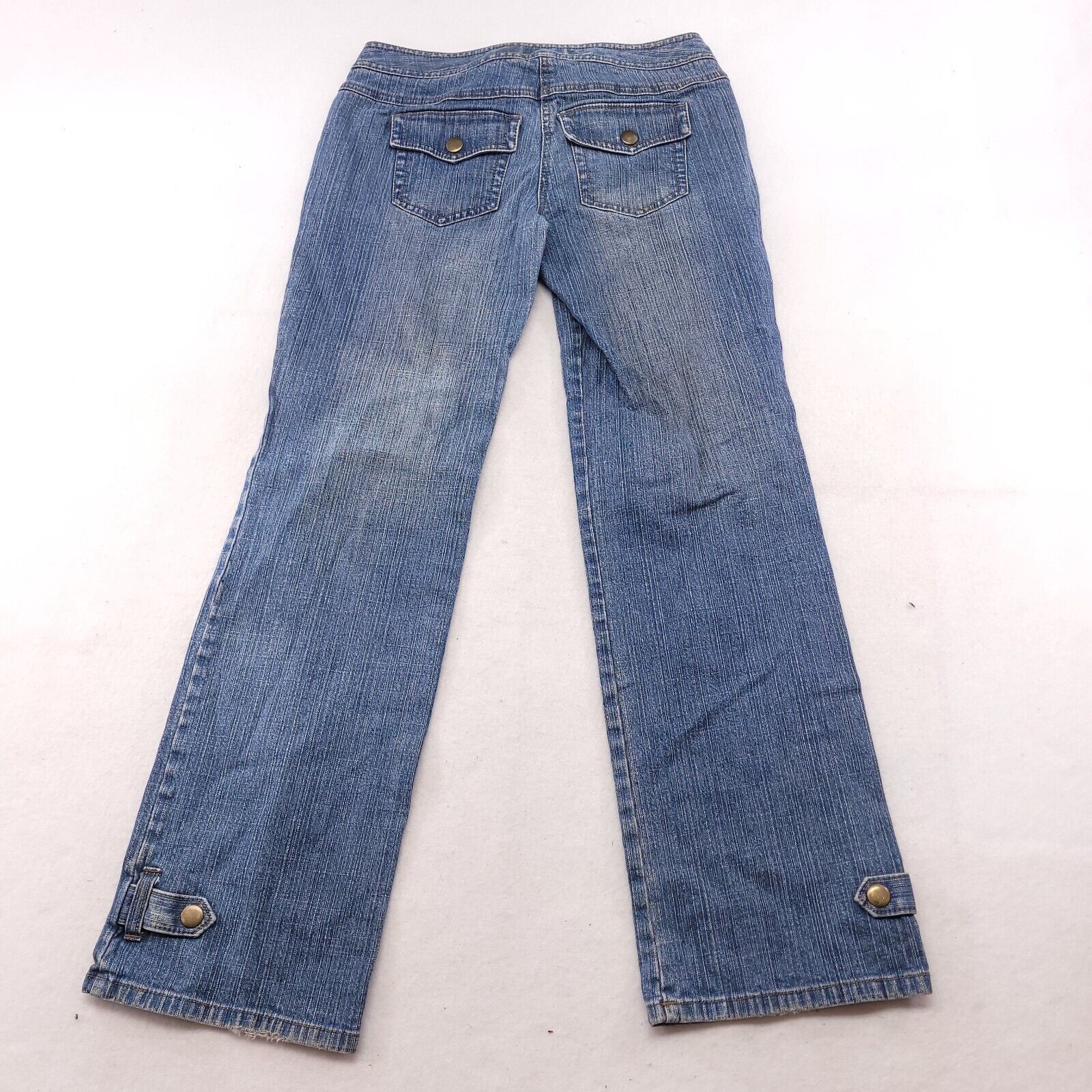 Loft Loft Casual Button Zip Denim Jeans Womens Size 0 Blue Size 29" - 12 Thumbnail