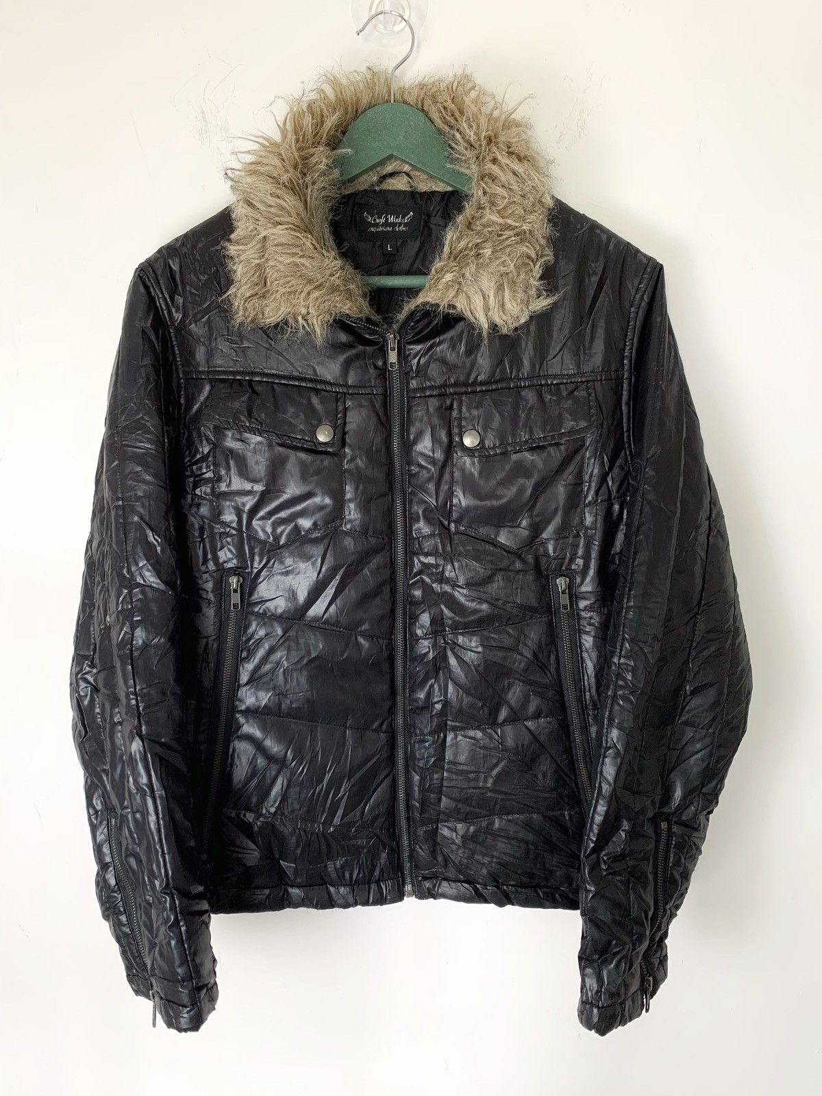 Le Grande Bleu (L.G.B.) Fur jacket puffer craft works tornadomart inspired Size US M / EU 48-50 / 2 - 3 Thumbnail