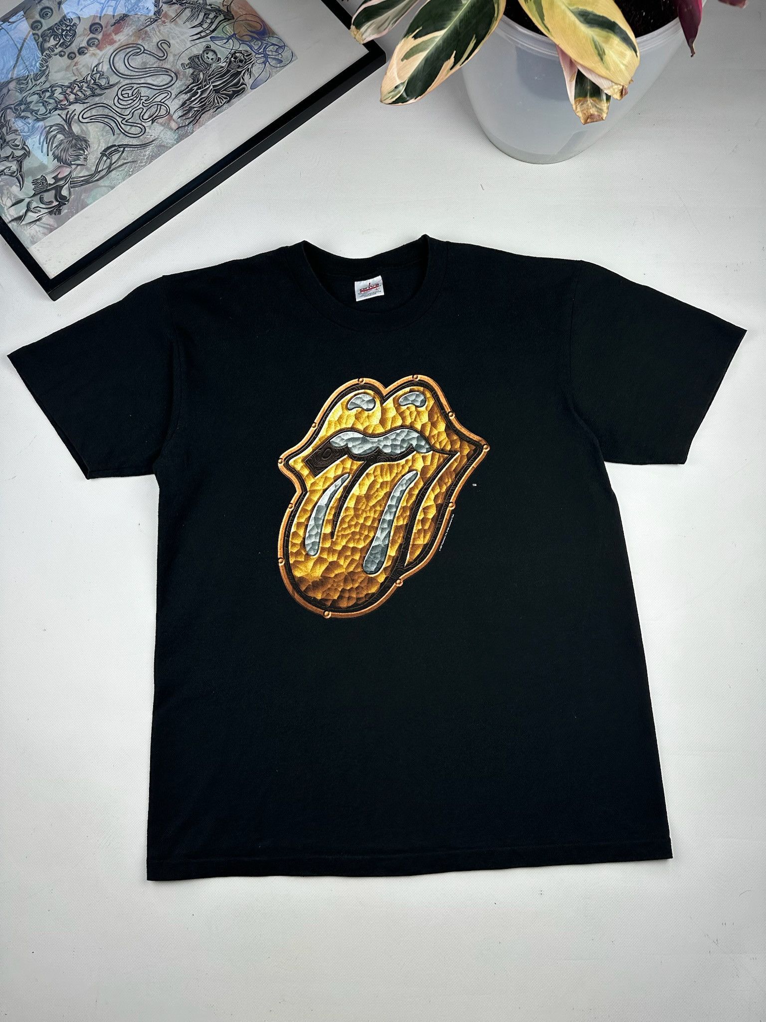 The Rolling Stones Vintage 90s Rolling Stones Tour T-Shirt Size US L / EU 52-54 / 3 - 1 Thumbnail