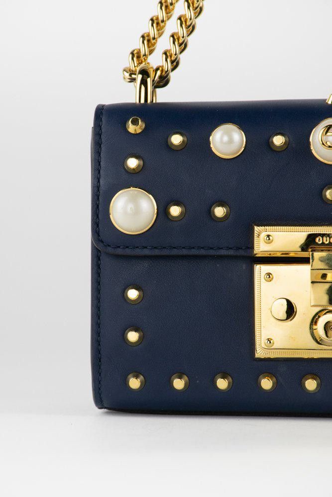 Gucci Gucci Pearl Studded Padlock Bag Size ONE SIZE - 8 Thumbnail