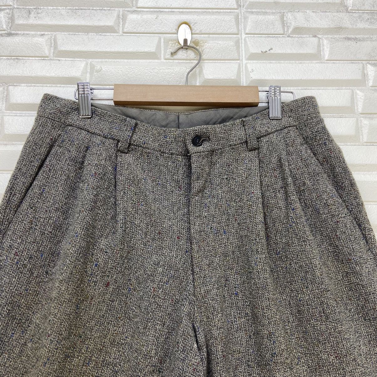 Issey Miyake Vintage 90s Issey Miyake for Men Wide Baggy Wool Pants Size US 30 / EU 46 - 5 Thumbnail