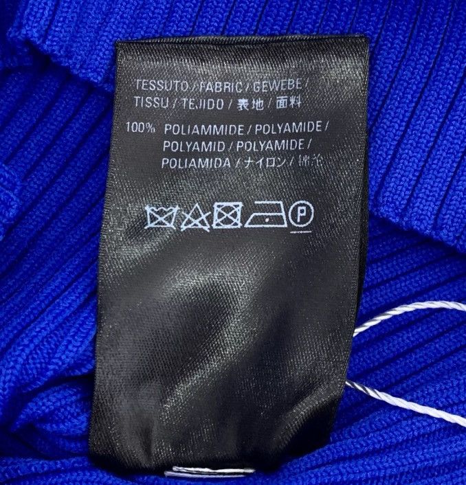 Balenciaga Balenciaga Blue Logo Letter Knitted Shirt2412-Nextarrow Size US L / EU 52-54 / 3 - 6 Thumbnail