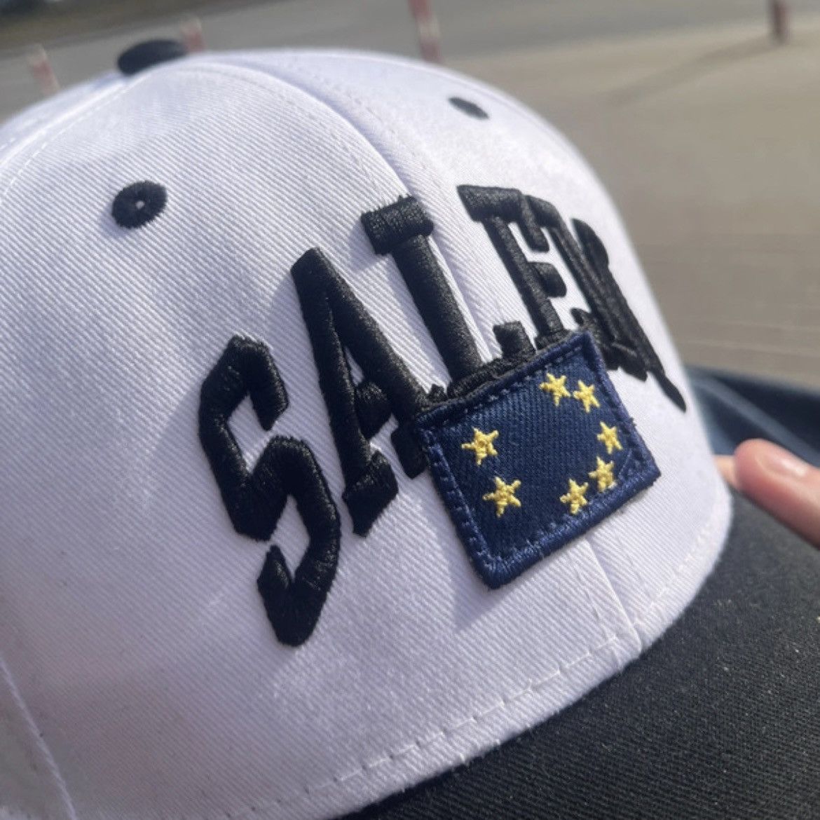 S4LEM s4lem flag hat white Size ONE SIZE - 2 Thumbnail
