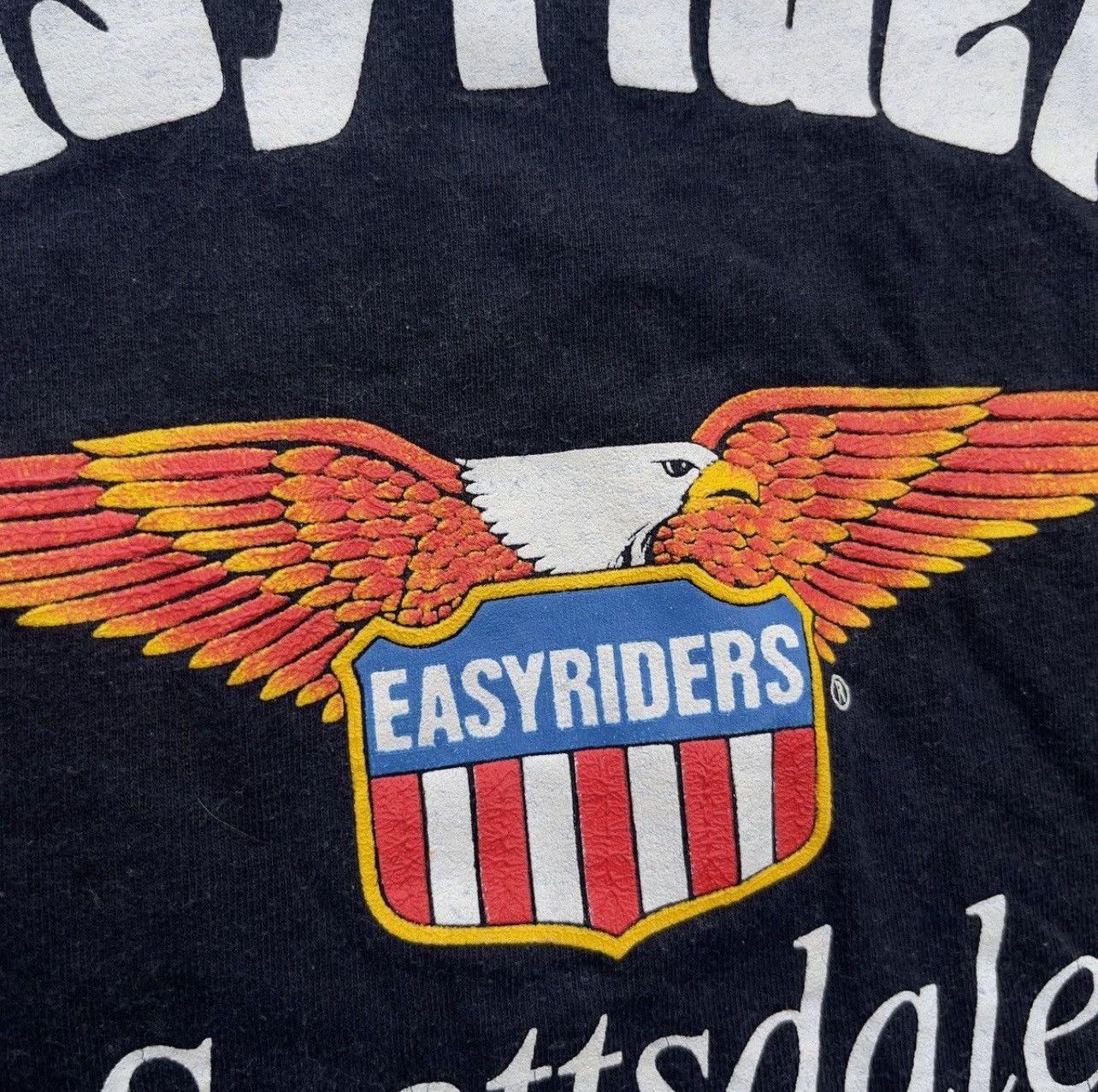 Vintage 1989 EASYRIDERS Magazine Flame Long Sleeve Pocket Shirt Size US M / EU 48-50 / 2 - 7 Thumbnail