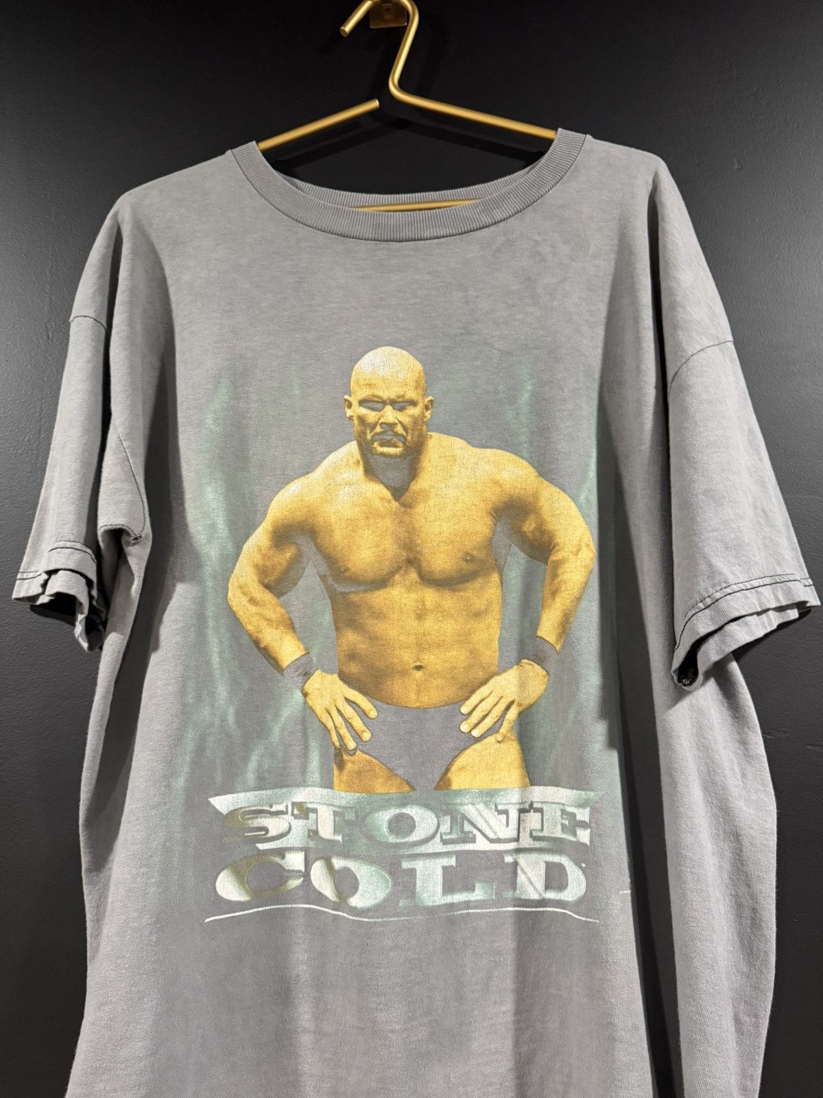 Vintage 1998 Vintage WWF WWE Stone Cold Faded Wrestling Tee XL Size US XL / EU 56 / 4 - 3 Thumbnail