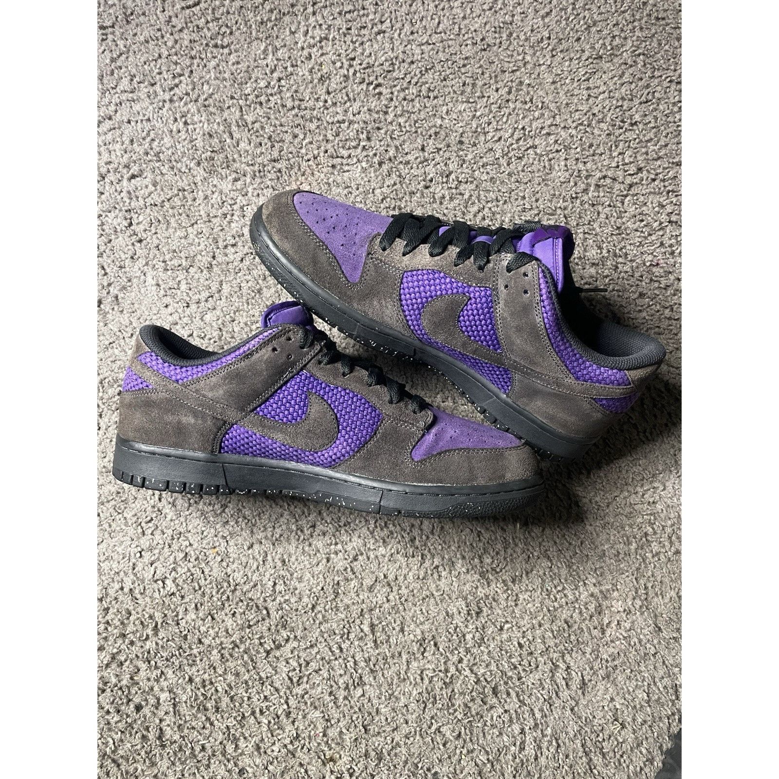 Nike Size 12- Nike Dunk Low CL Purple - 318020-501 Size US 12 / EU 45 - 3 Thumbnail
