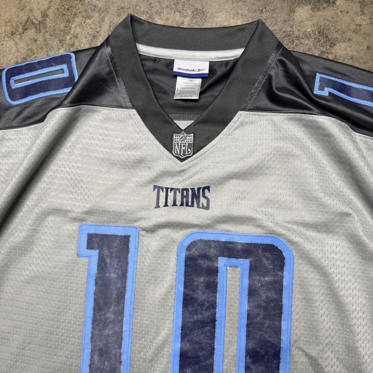 Reebok vintage y2k reebok gray Tennessee titans young jersey Size US XL / EU 56 / 4 - 4 Thumbnail