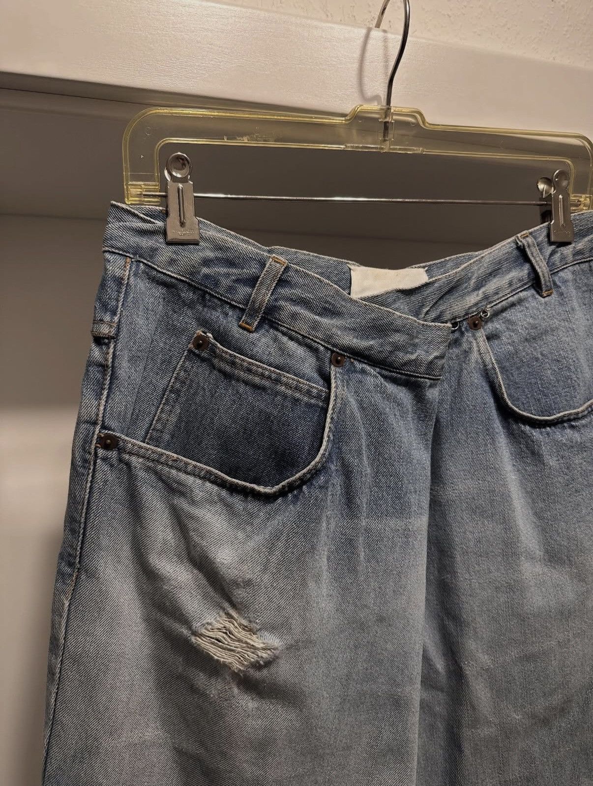 Maison Margiela A/W 2000 Size 78 XXL Denim Size 38" / US 16 / IT 52 - 4 Thumbnail