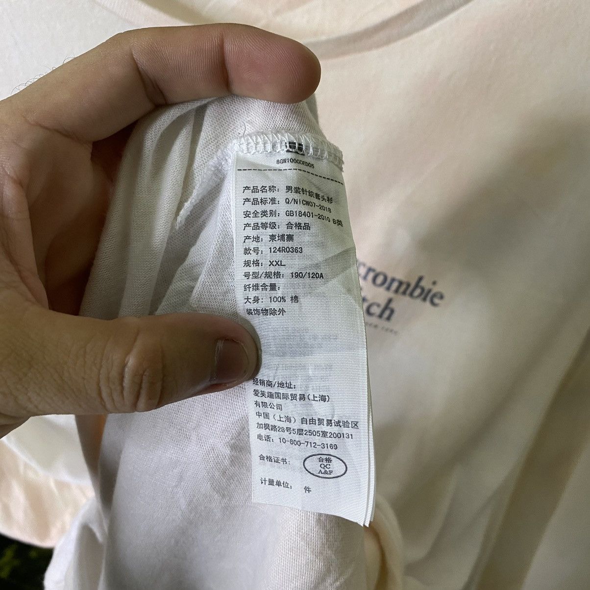 Abercrombie & Fitch Y2K Abercrombie & Fitch Cotton Candy LS T Shirt Size US XXL / EU 58 / 5 - 4 Thumbnail