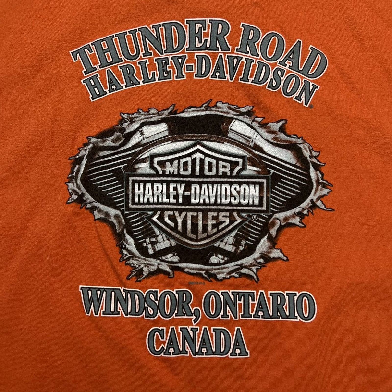 Harley Davidson × Vintage 2013 Harley Davidson T Shirt Live Free Ride Free Biker Tee Size US XXL / EU 58 / 5 - 5 Thumbnail