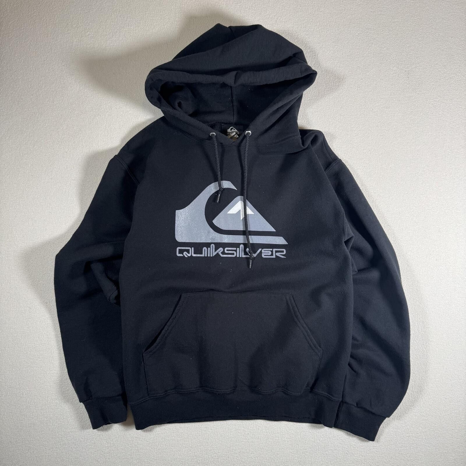 Quicksilver Y2K Quicksilver Surfing Spellout Pullover Hoodie Size US S / EU 44-46 / 1 - 1 Thumbnail