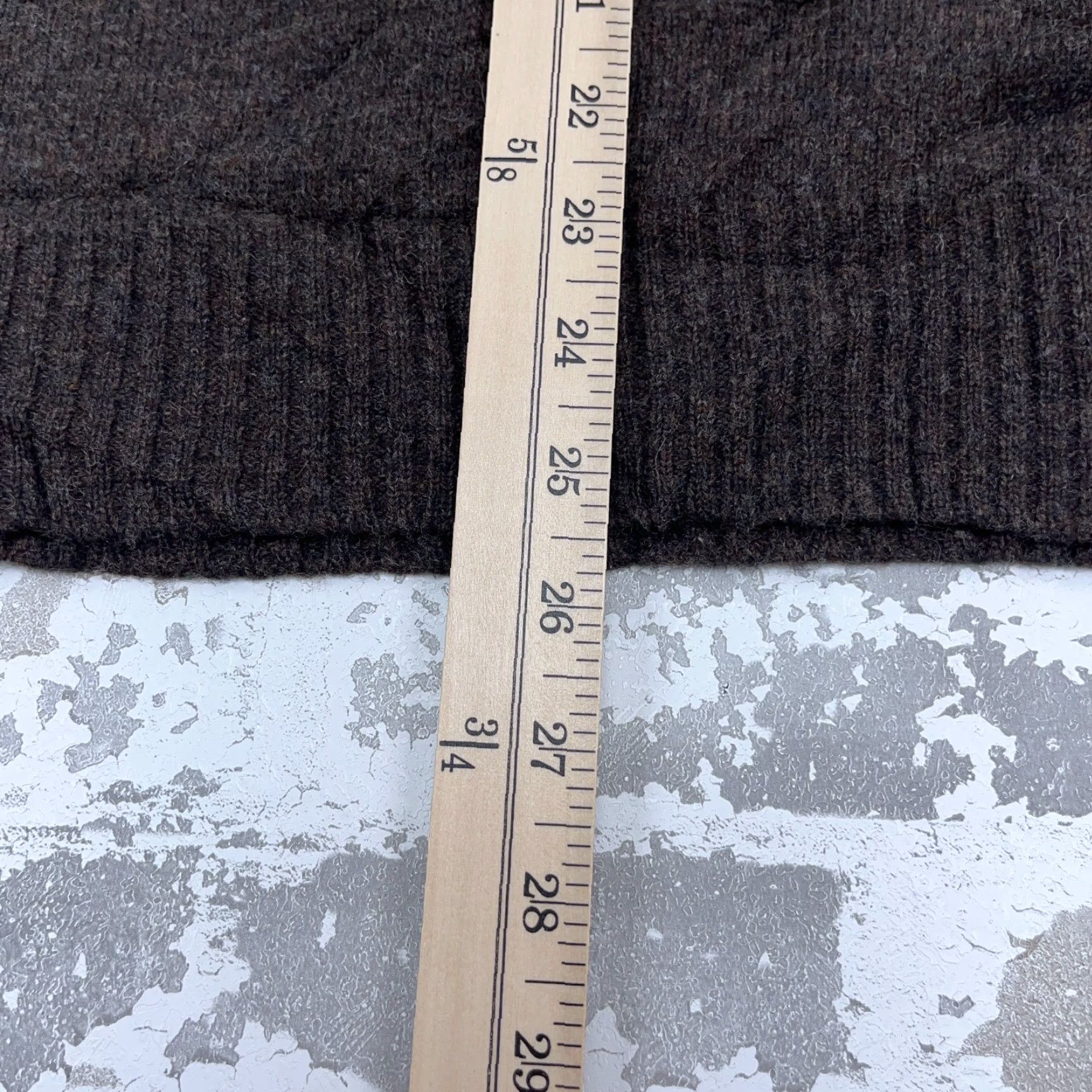 J.Crew J.CREW Sweater Men Large Brown Tan Pullover Wool Knit Diamond 1/4 Zip Size US XL / EU 56 / 4 - 7 Thumbnail