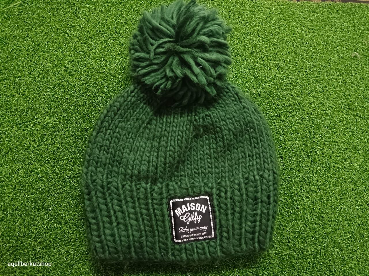 Japanese Brand MAISON GILFY Snowcap Beanie Size ONE SIZE - 2 Thumbnail