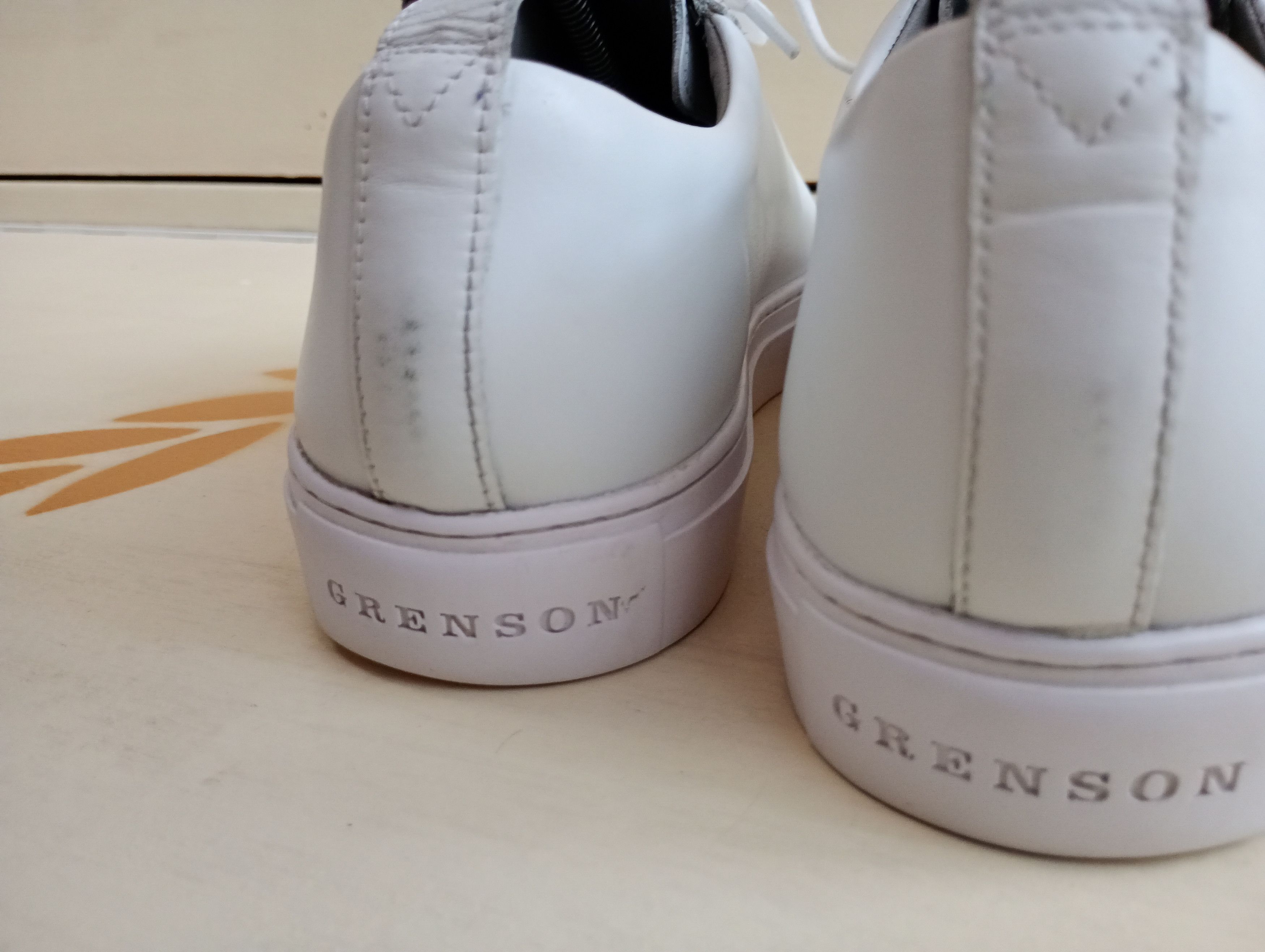 Grenson Grenson White Leather Sneakers Size US 8 / EU 41 - 15 Thumbnail