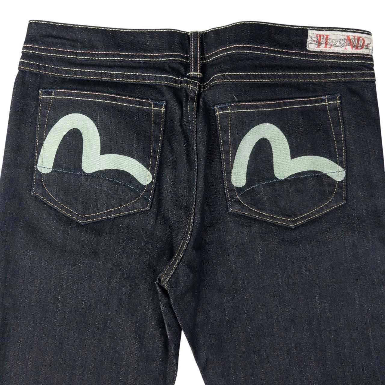 Puma Vintage Puma X Evisu Double Gull Denim Jeans Size W32 Size 40" / US 18 - 1 Thumbnail