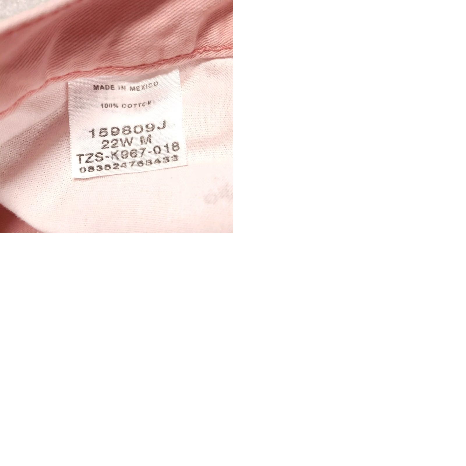 Lee VINTAGE Lee Riders Shorts Women's 22W M Pink Denim High-Rise Mom Denim Groovy 90s Boyfriend Style Womens Size 40" / US 18 - 9 Thumbnail