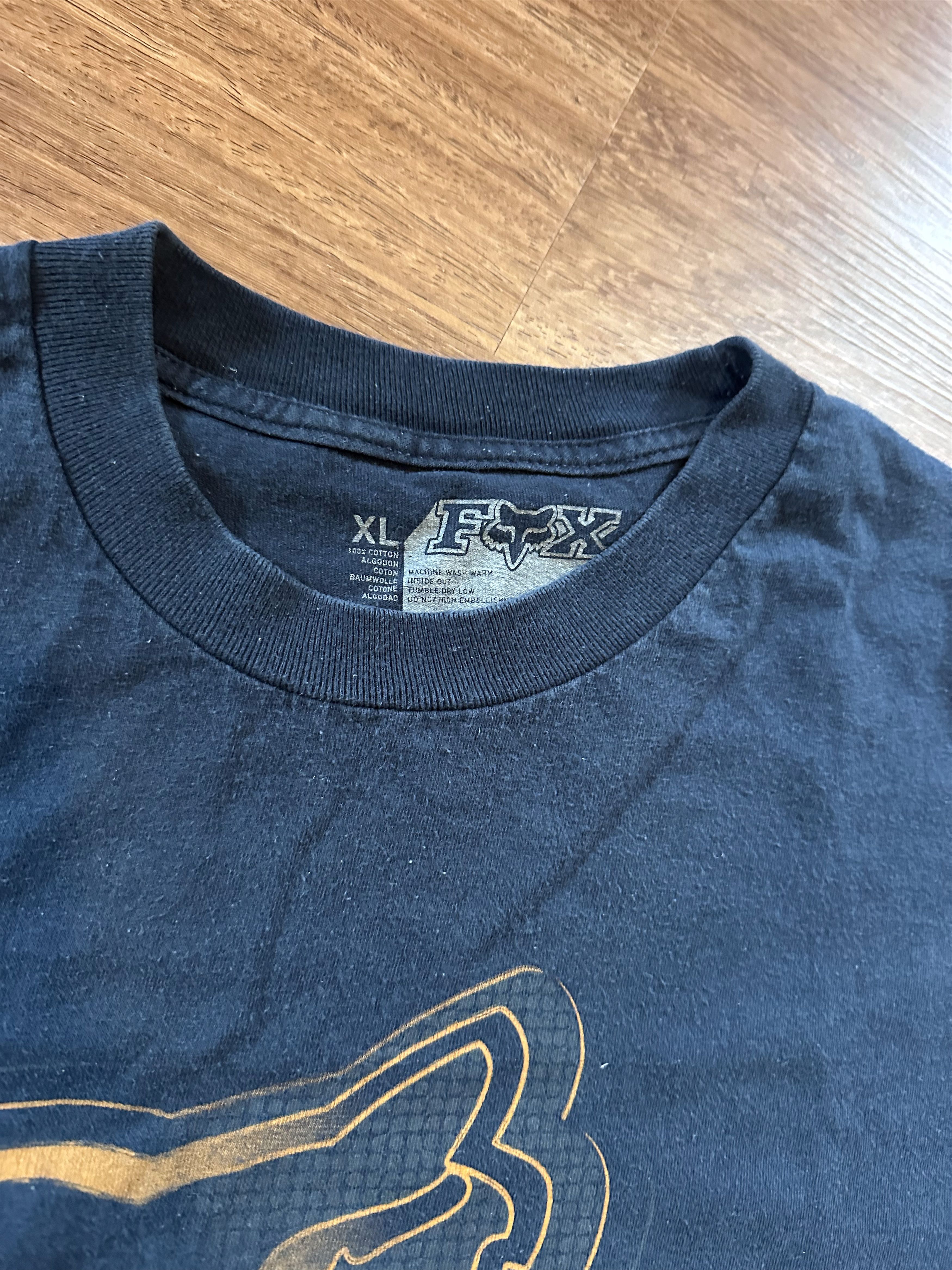 Fox Racing Y2k Fox Racing Tee Size US XL / EU 56 / 4 - 5 Thumbnail
