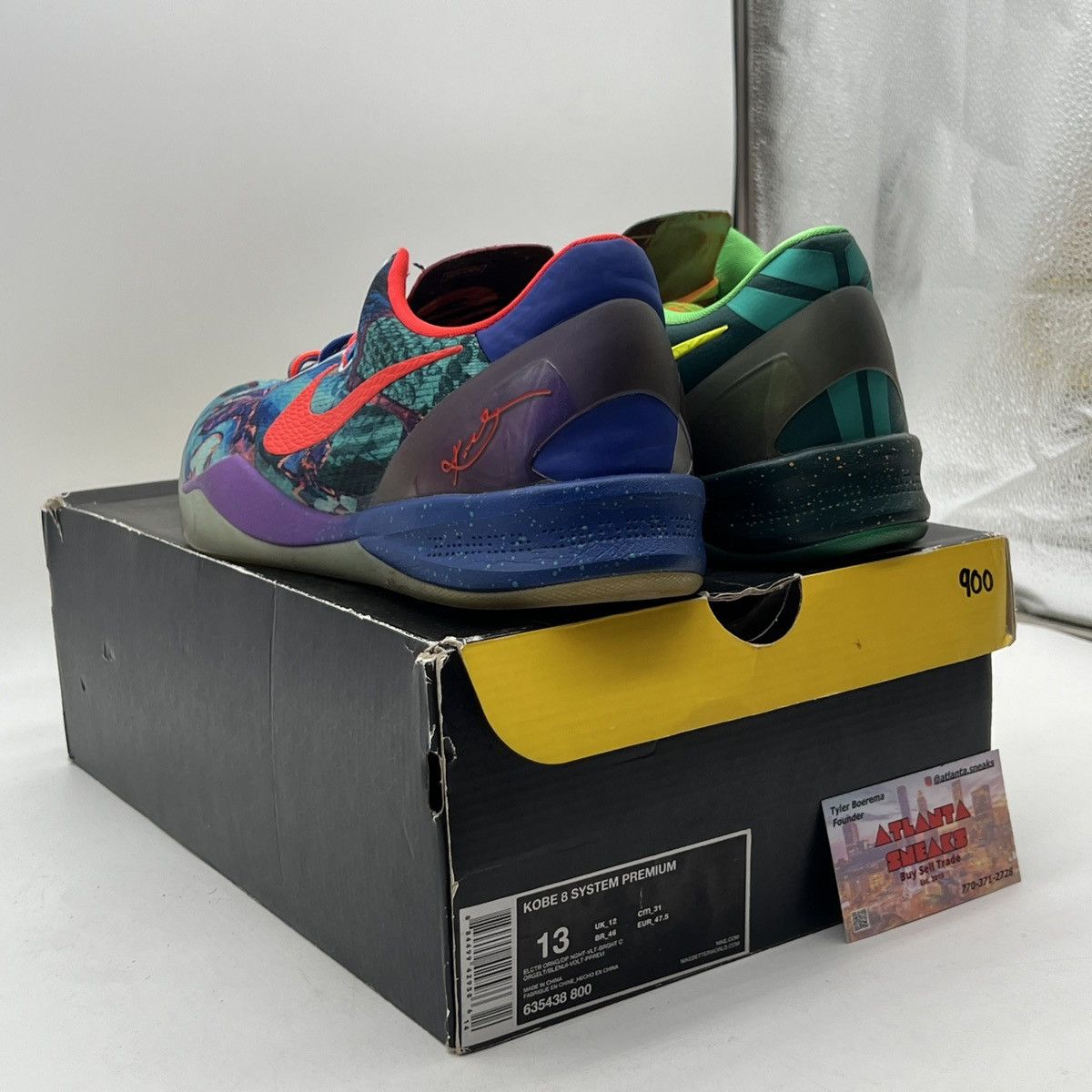 Nike Kobe 8 what the Kobe Size US 13 / EU 46 - 4 Thumbnail
