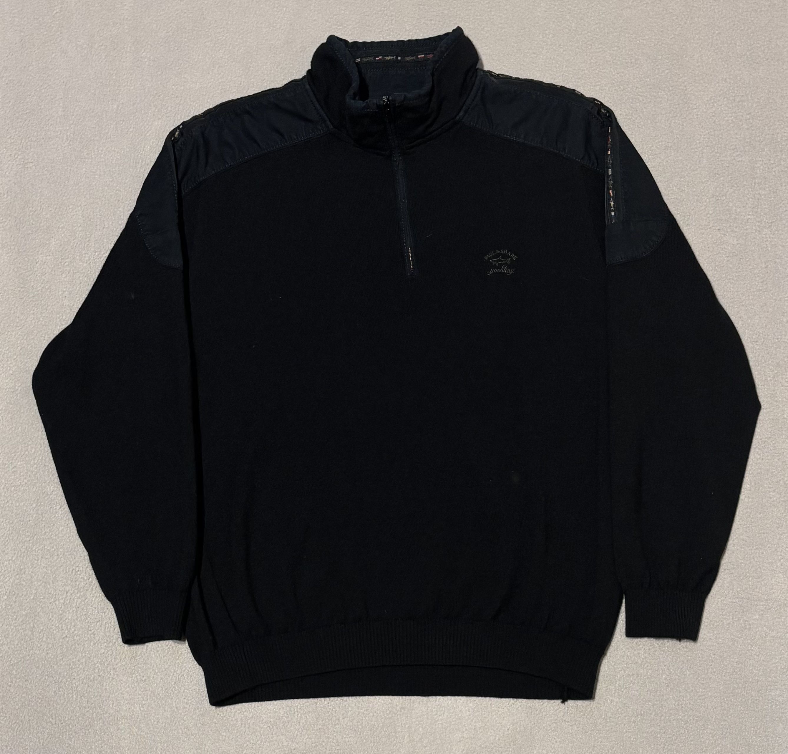 Paul & Shark Paul Shark sweater Black Wool Large Size US L / EU 52-54 / 3 - 5 Thumbnail