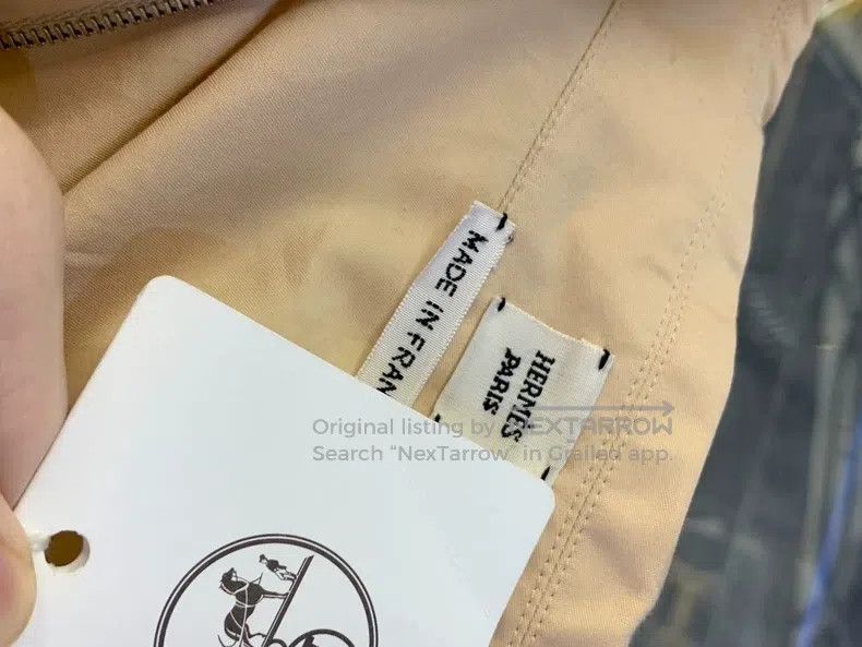 Hermes Hermes Beige Jacket Coat Size XS / US 0-2 / IT 36-38 - 5 Thumbnail