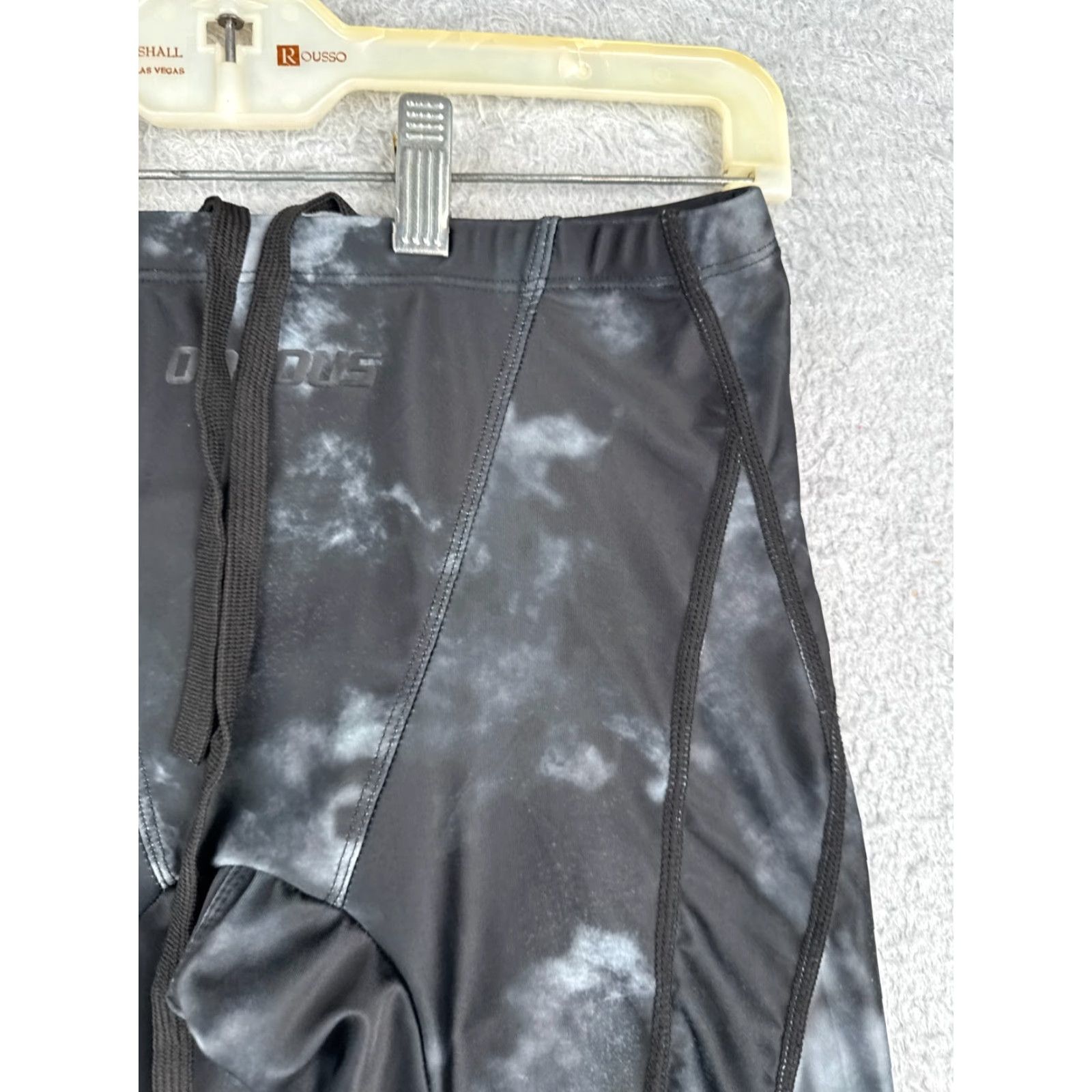 Vintage Onvous Jammer Bottom Regular 28 Black Gray Polyester Spandex Compression Men Swim Bottom Performance Lifeguard Training Competition Surfing Water Polo Size US 28 / EU 44 - 5 Thumbnail