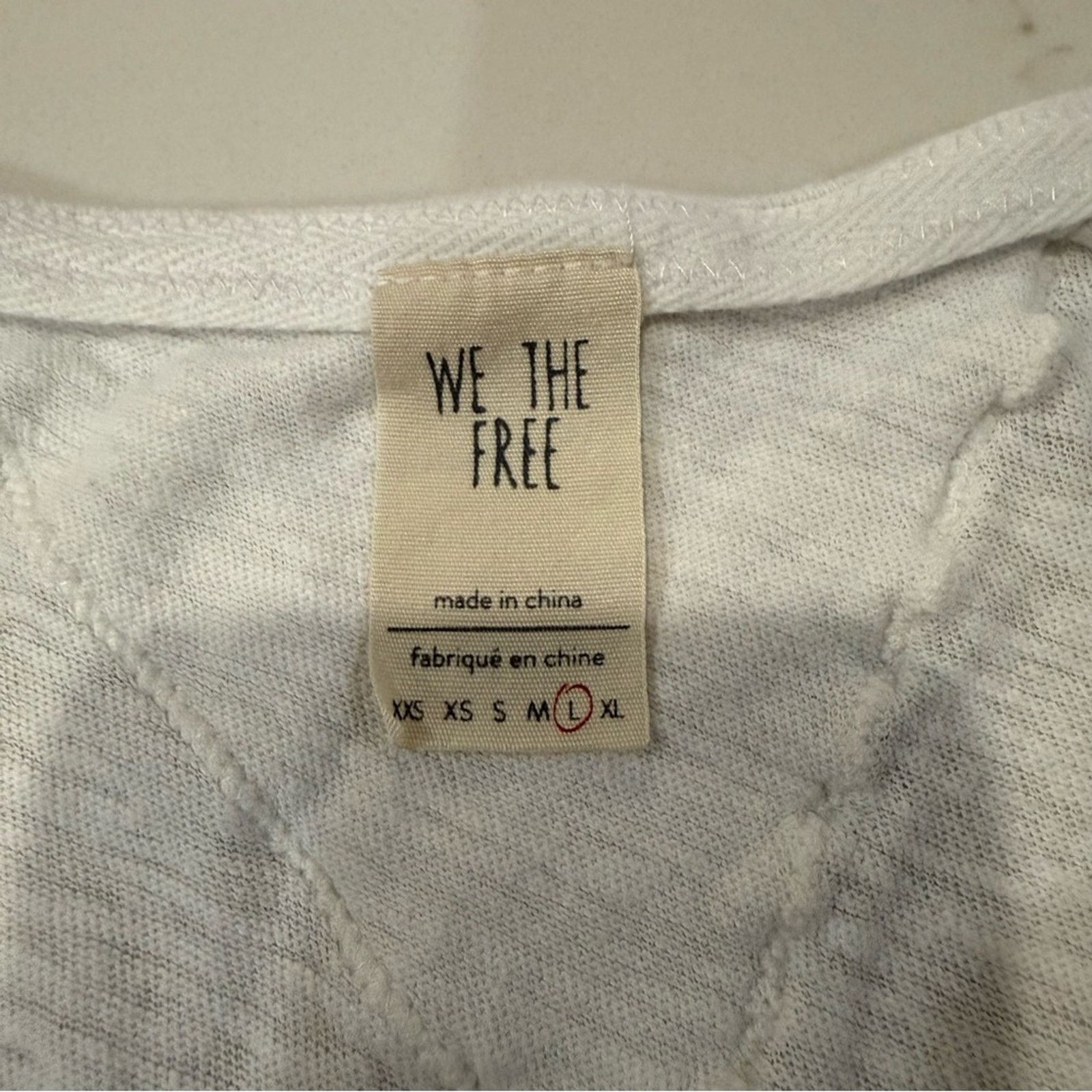 Free People Free People We The Free Head In The Clouds Top Womens Large Size L / US 10 / IT 46 - 7 Thumbnail