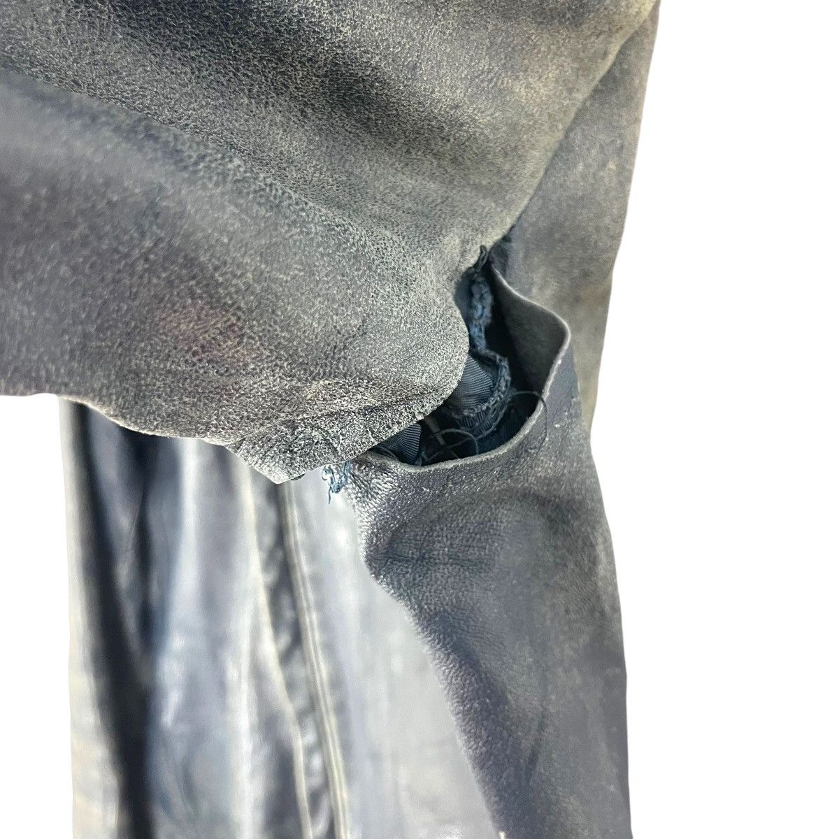 Katharine Hamnett London Vintage Katherine Hamnett London Leather Jacket Double Colar Size US S / EU 44-46 / 1 - 15 Thumbnail