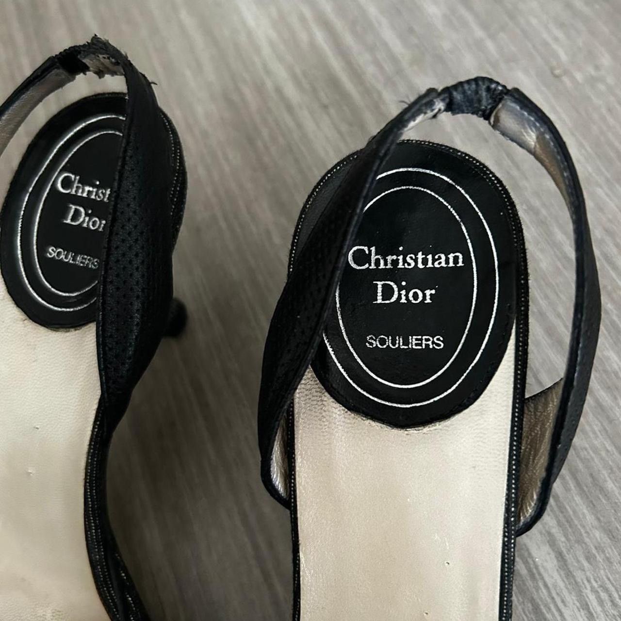 Dior Archives : Rare 2000s DIOR “Chris 1947” Slingback Heels Size US 6 / IT 36 - 4 Thumbnail