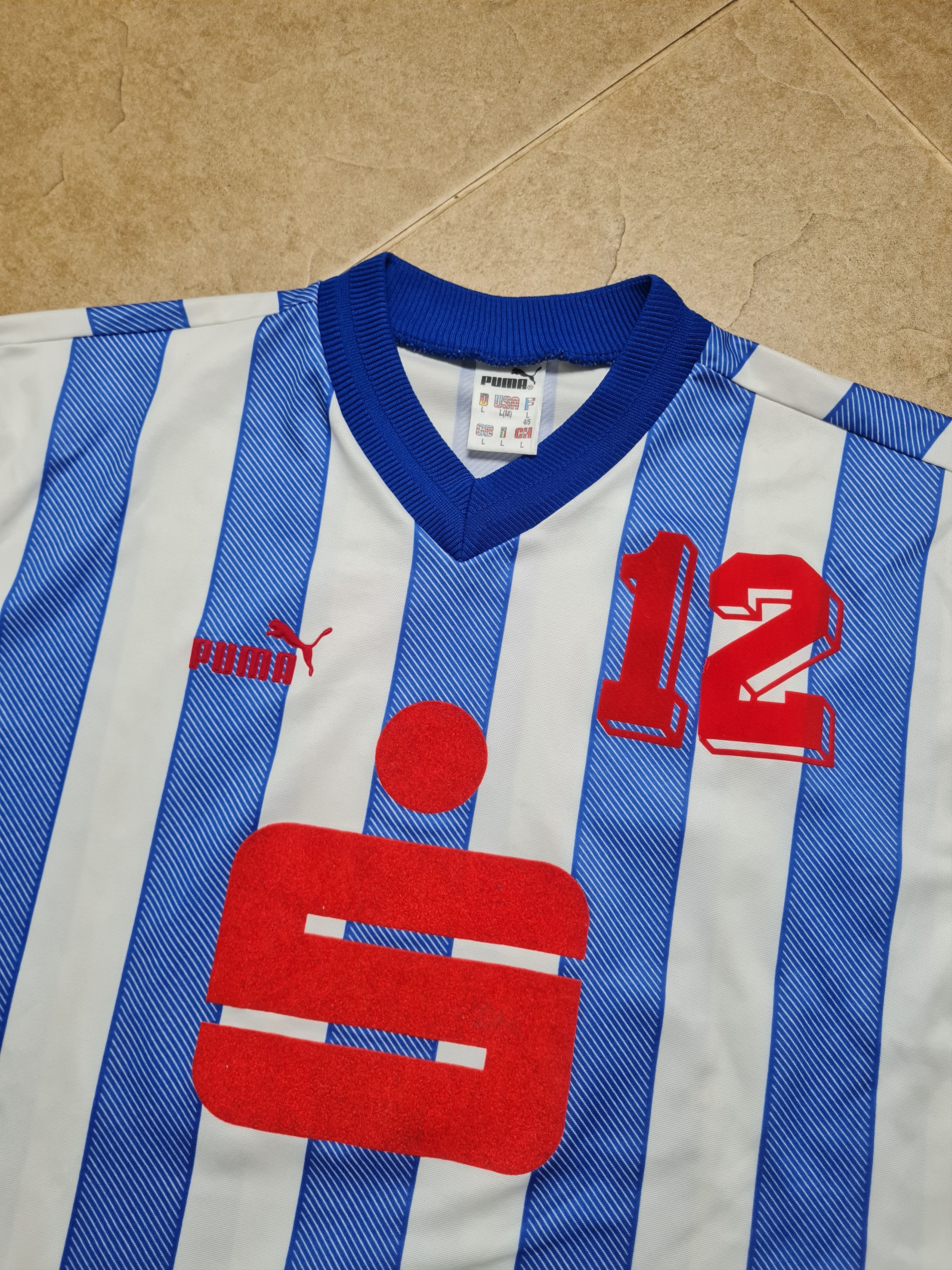 Puma Football Jersey Puma1980-1990x Soocer Rare Archive T-Shirts Size US L / EU 52-54 / 3 - 16 Thumbnail