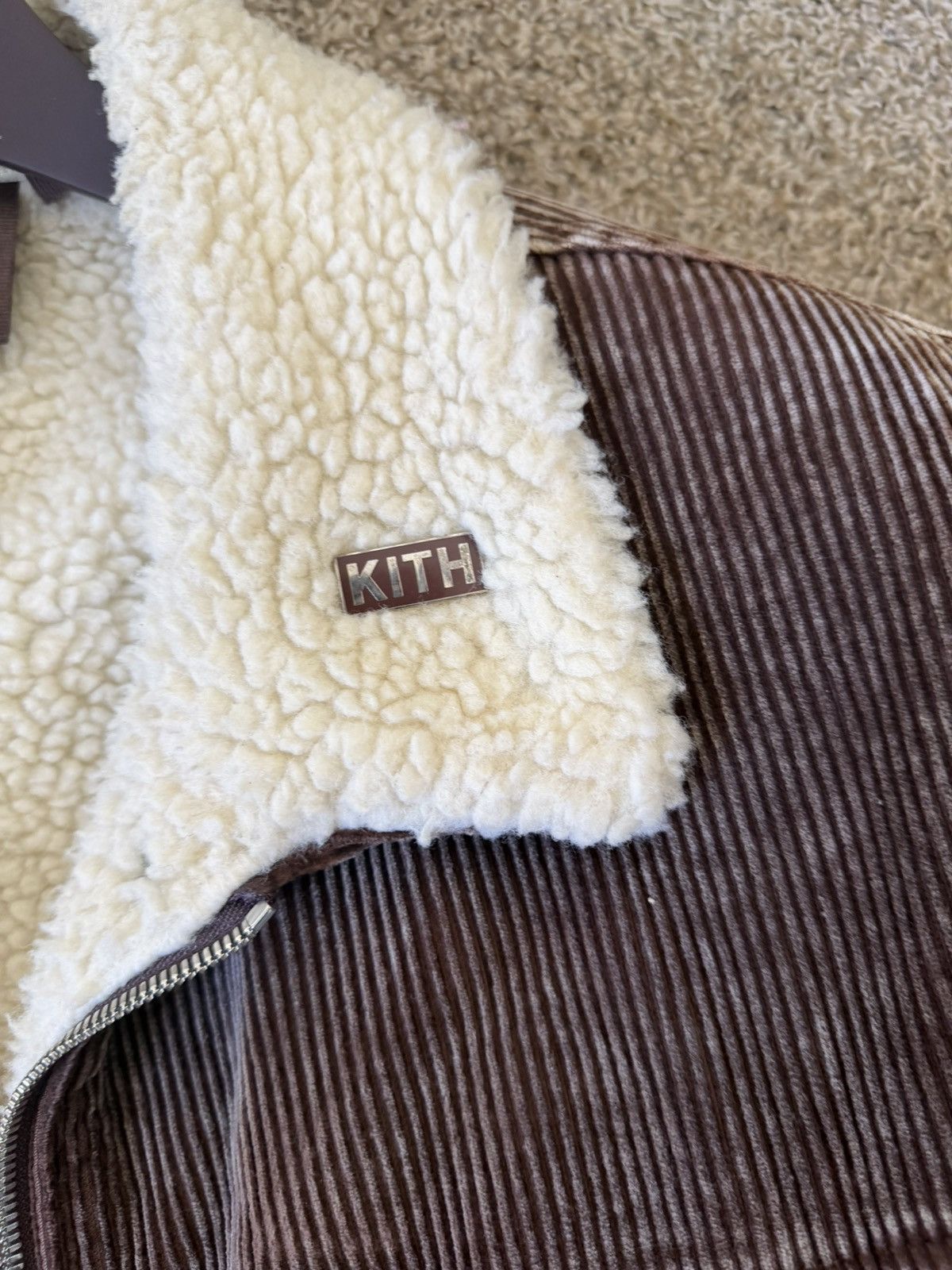 Kith RARE Kith removable flannel corduroy Sherpa jacket Size US L / EU 52-54 / 3 - 10 Thumbnail