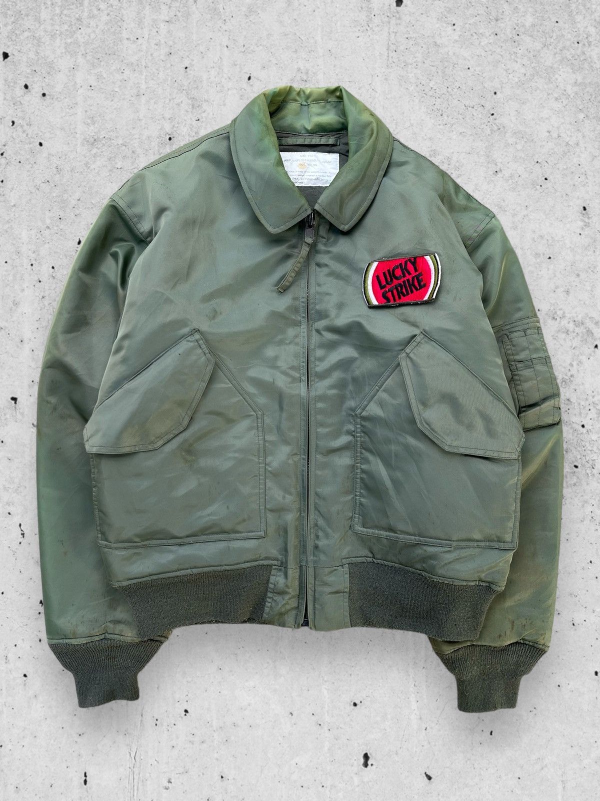 🔥Us Air Force Type CWU-45 Lucky Strike Flight Bomber Jacket