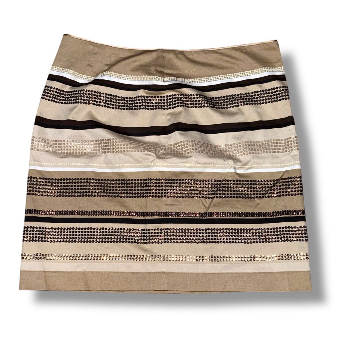 White House Black Market White House Black Market striped sequin detail pencil skirt Size 34" / US 12 / IT 48 - 4 Thumbnail