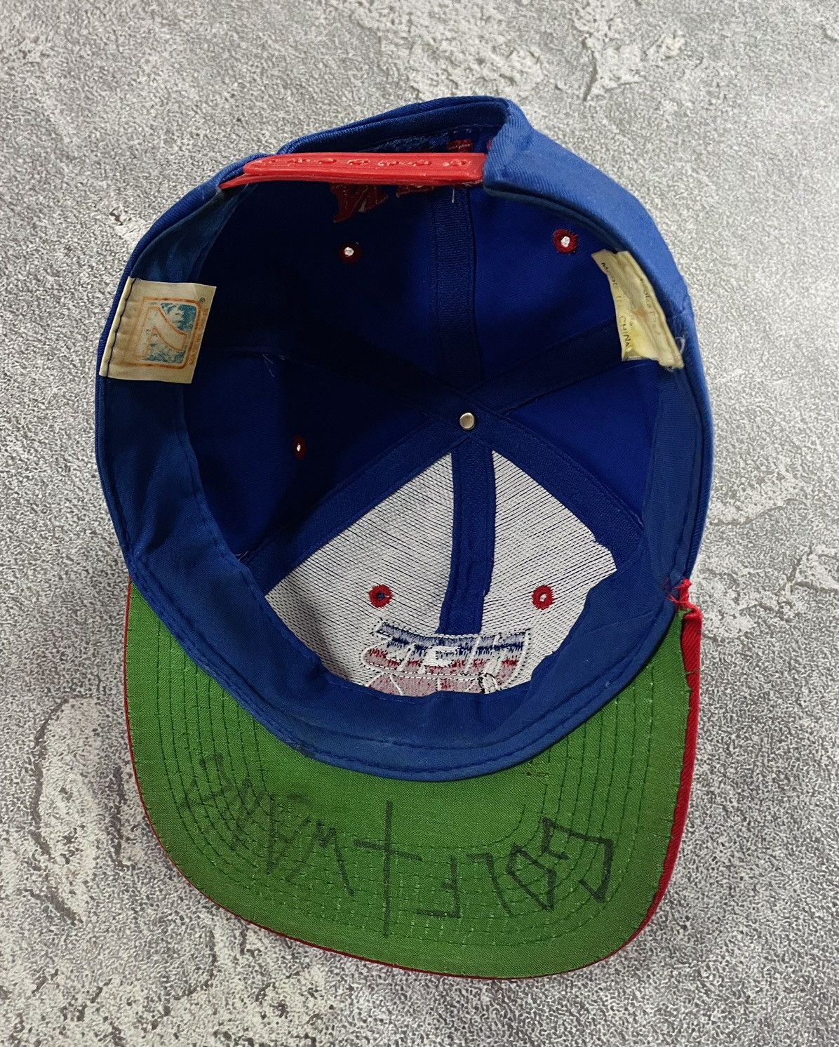 Logo 7 Vintage 90’s New Jersey NETS Logo 7 NBA Cap / Snapback Hat Size ONE SIZE - 11 Thumbnail