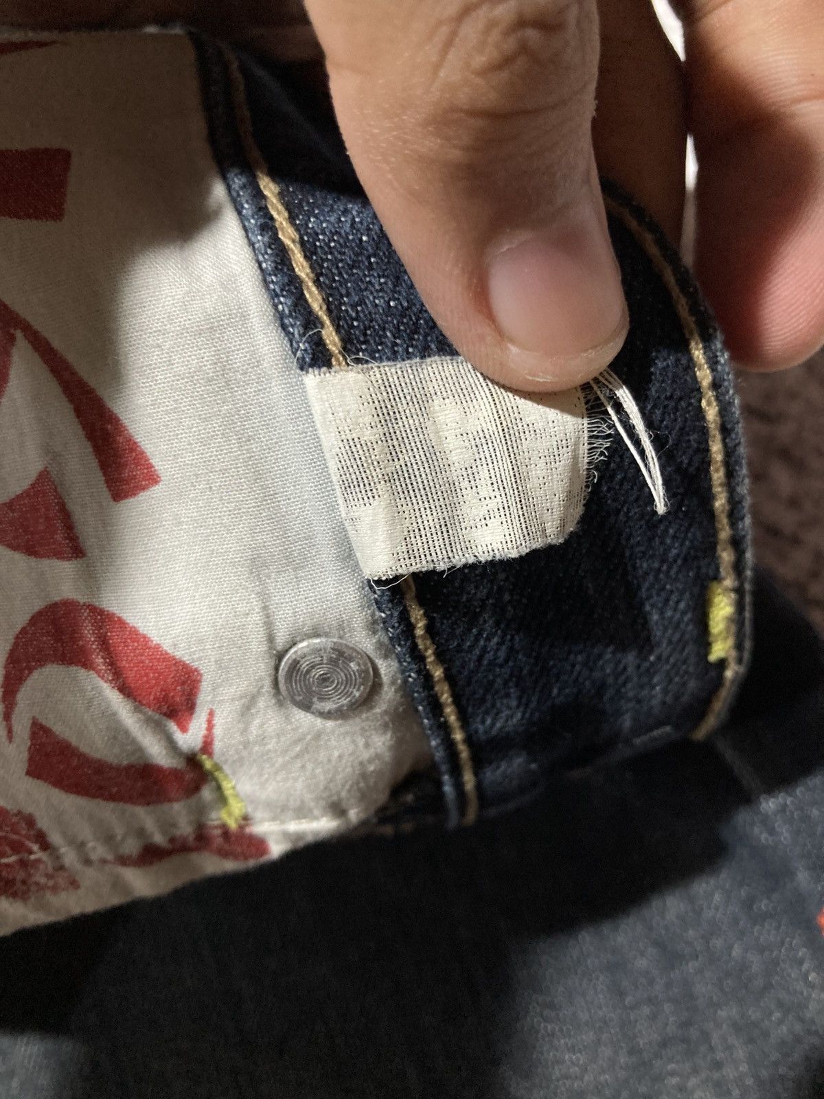 Japanese Brand 2000s Sugoi Tatto Embroidery Dragon Tiger Denim Jeans Size US 29 - 20 Thumbnail