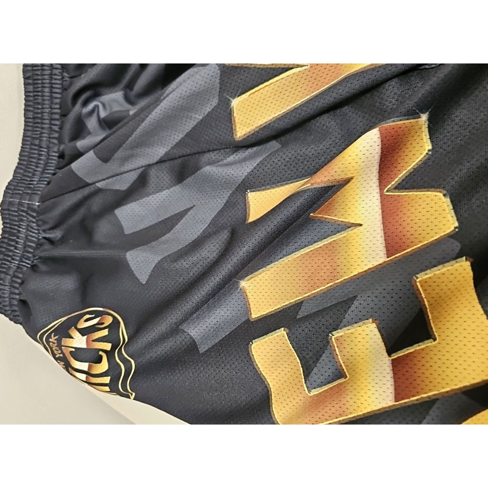 NBA Mitchell & Ness NBA Big Face 4.0 Fashion Shorts New York Knicks Medium Size US 31 - 8 Thumbnail