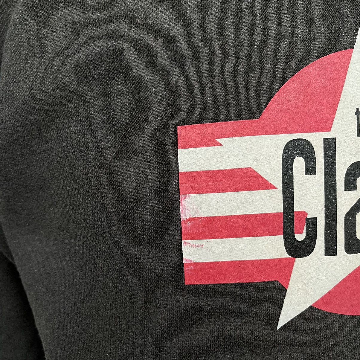 Band Tees ✨ Vintage Rare 90s The Clash Hoodie AF logo Wilfex Made In 🇺🇸 Size US M / EU 48-50 / 2 - 7 Thumbnail