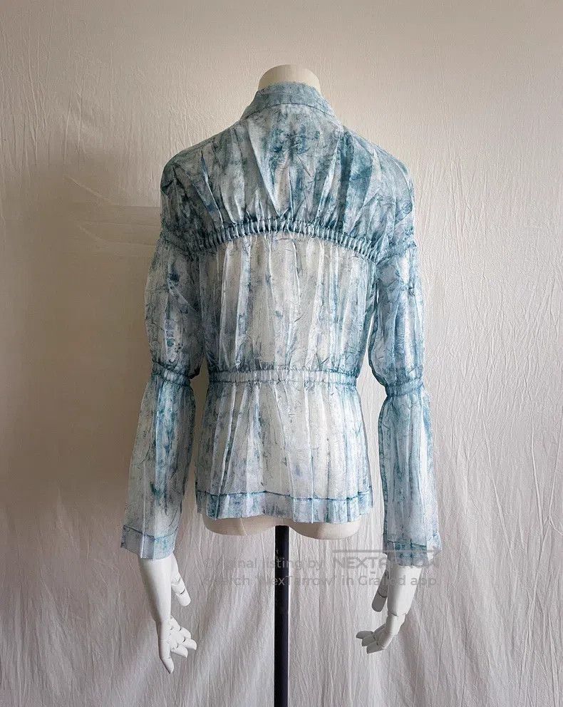 Issey Miyake Issey Miyake Ice Blue Coat Size M / US 6-8 / IT 42-44 - 5 Thumbnail