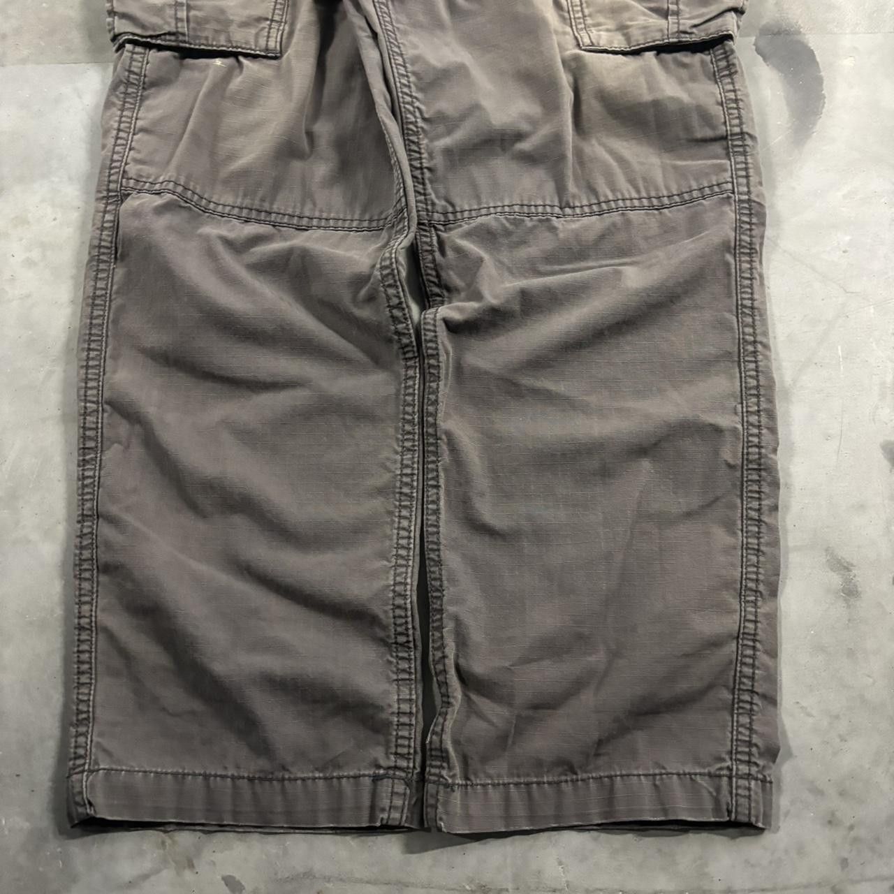 Vintage Crazy Vintage Y2K/2000s Grey Streetwear Workwear Skater Cargo Pants! 36x29 Size US 36 / EU 52 - 5 Thumbnail