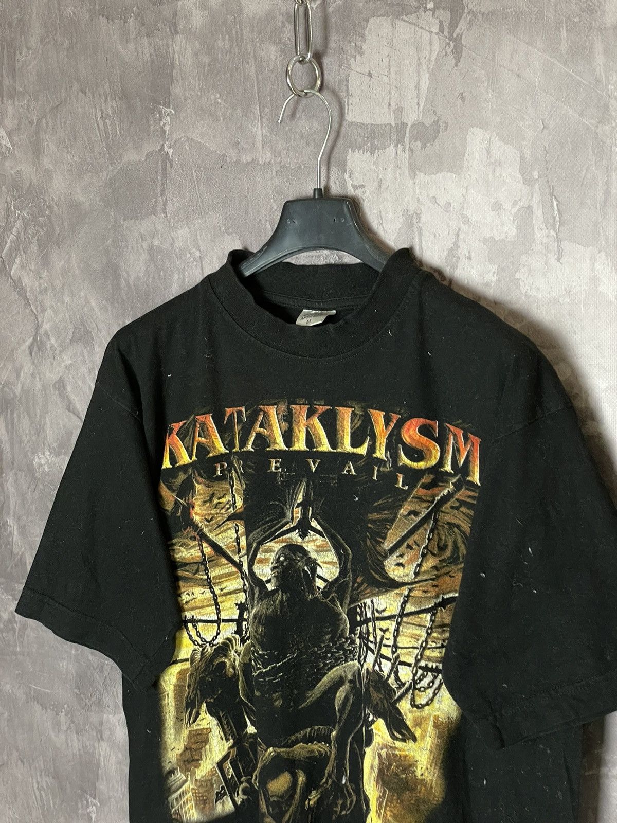 Band Tees × Vintage Vintage 00s Prevail Band T-Shirt Kataklysm Death Metal Size US M / EU 48-50 / 2 - 7 Thumbnail