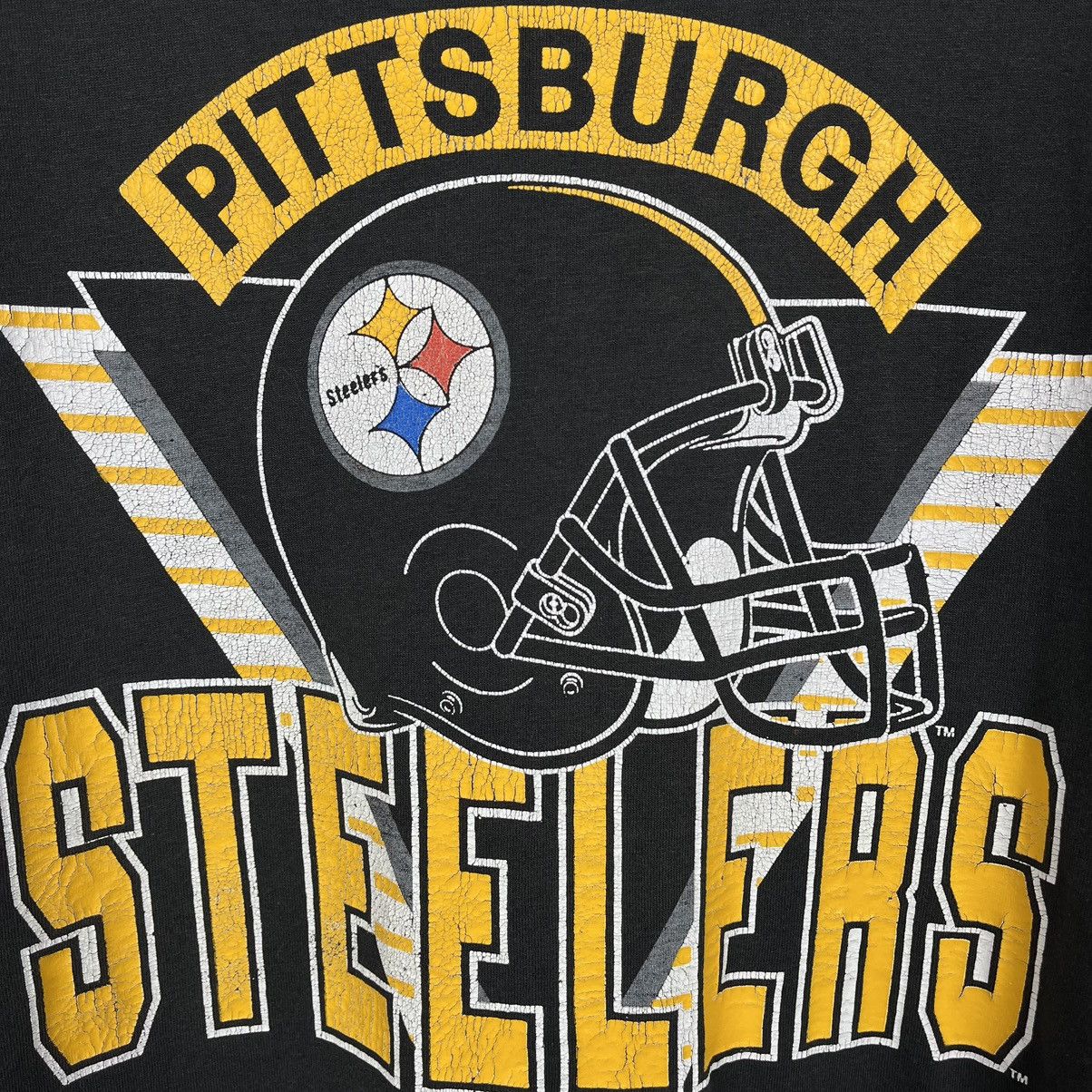 NFL Vintage NFL Pittsburg Stillers single stitch tee 90’s Size US XL / EU 56 / 4 - 8 Thumbnail