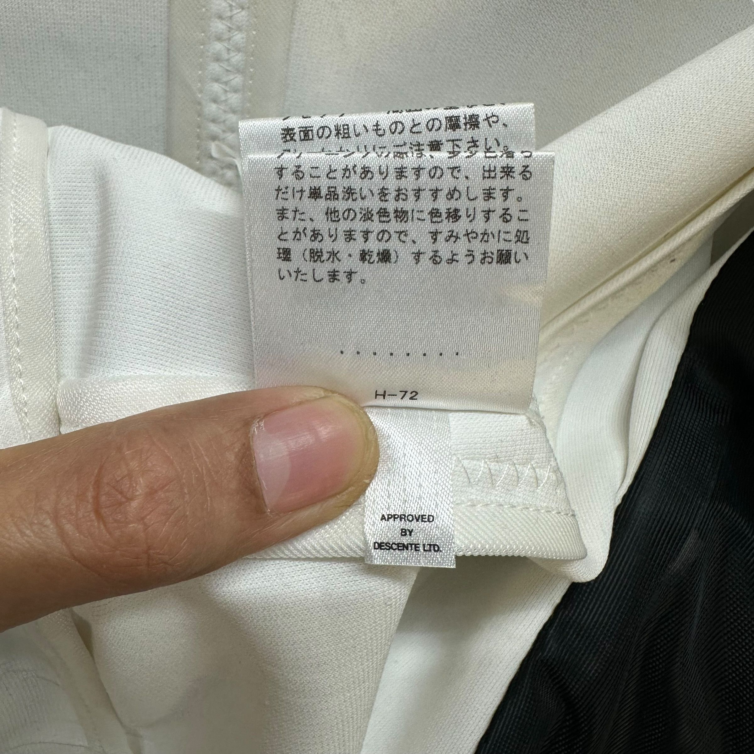 LANVIN SPORT Black White Polyester Vest #A69-1661