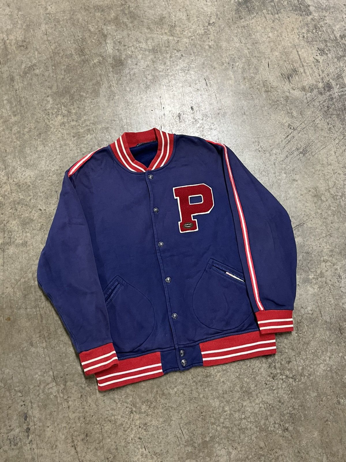 Polo Ralph Lauren × Vintage Polo Ralph Lauren rare vintage varsity jacket hype 90s Size US XL / EU 56 / 4 - 10 Thumbnail