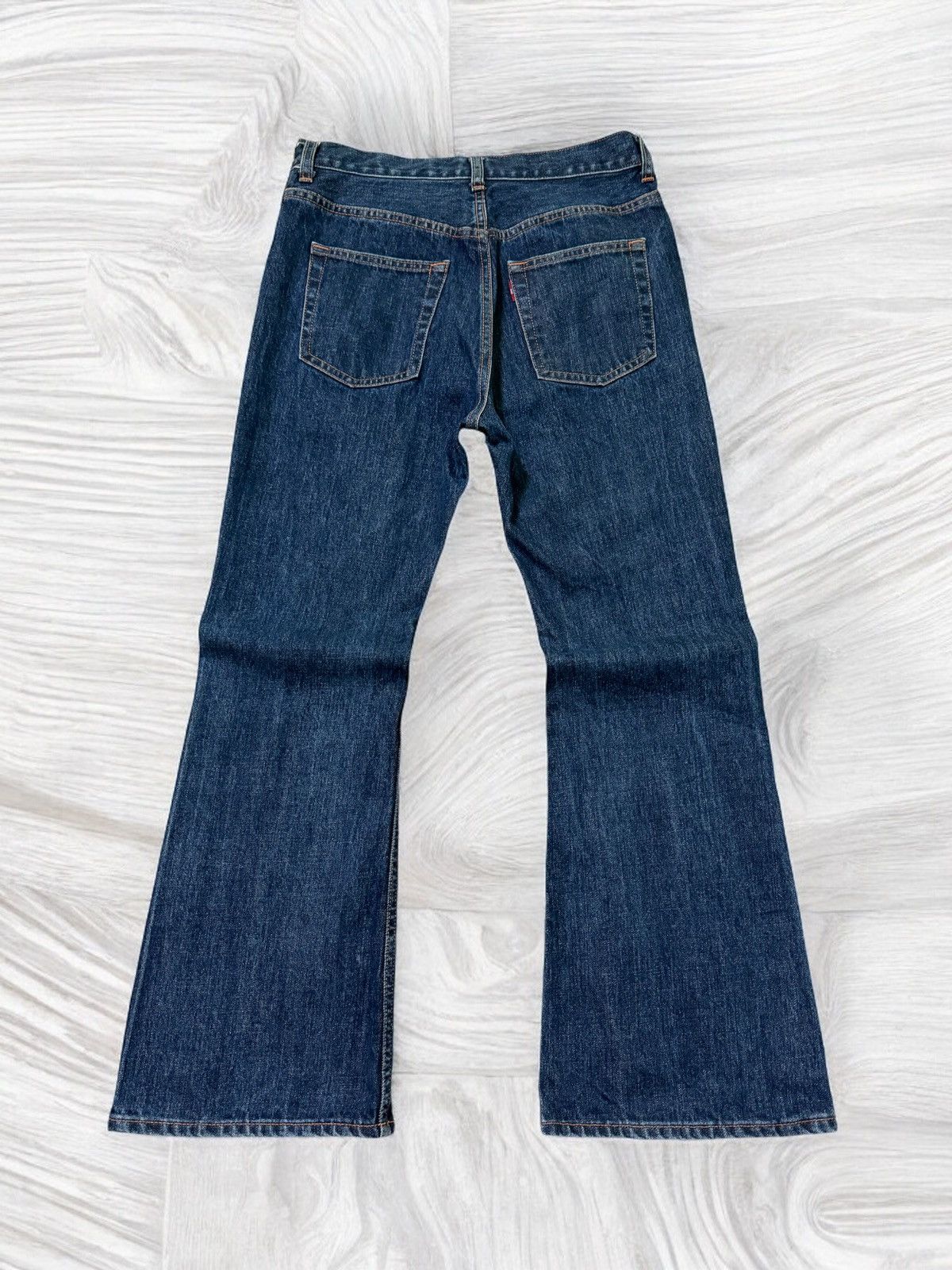 Hysteric Glamour × Le Grande Bleu (L.G.B.) × Vintage FLARE RNA GOOD MADE BELL BOTTOM BOOT CUT DENIM Size US 29 - 2 Thumbnail
