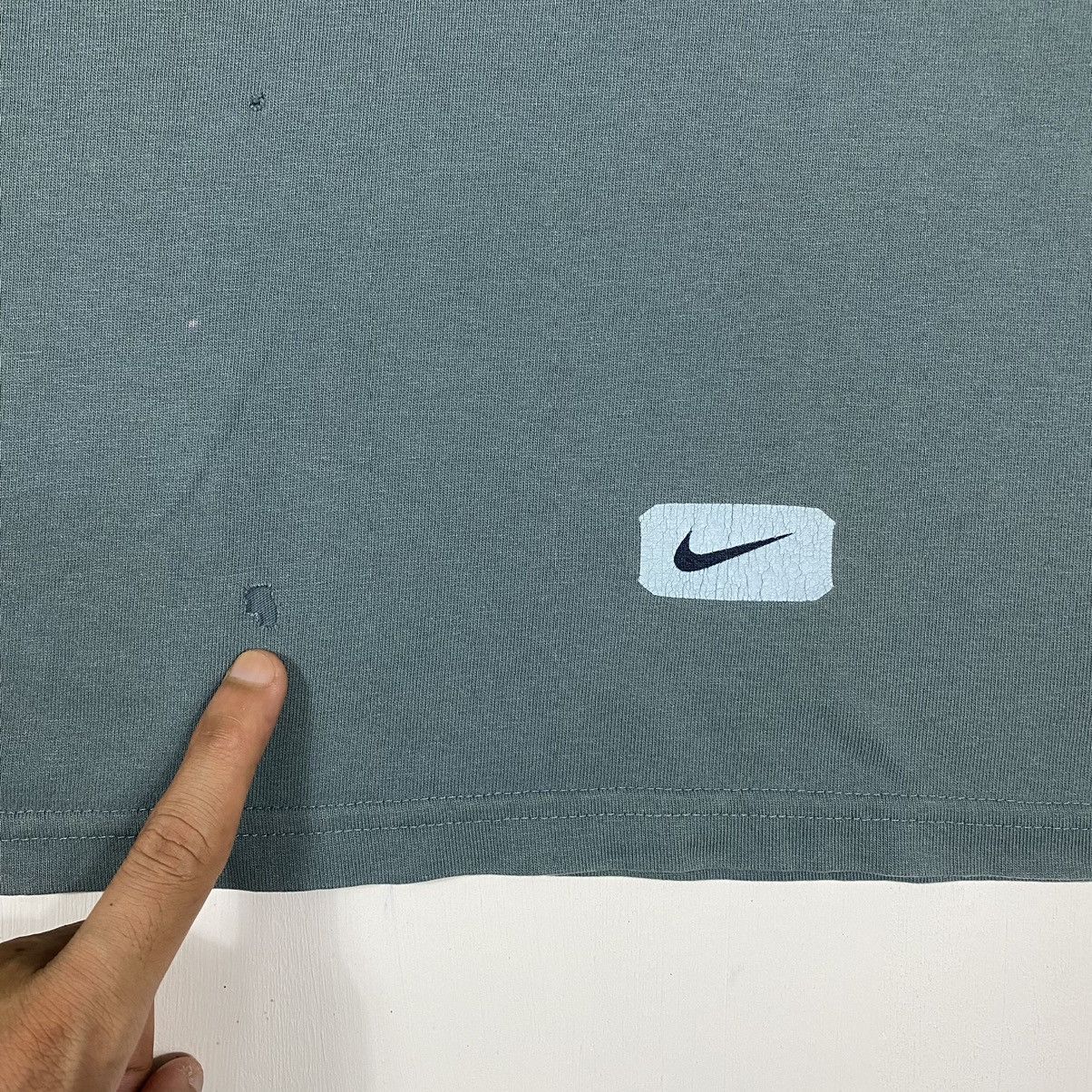 Nike × Vintage Vintage 00's NIKE ROCK & ROLL Graphic Sportswear Tee Size US L / EU 52-54 / 3 - 7 Thumbnail