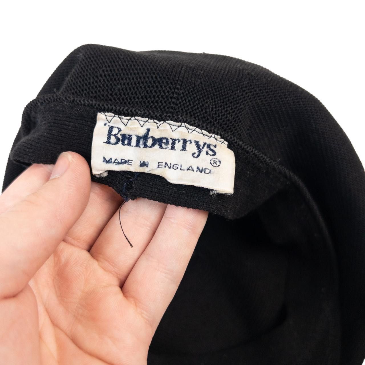 Burberry Vintage Burberry Crest Embroidered Beret Size ONE SIZE - 3 Thumbnail