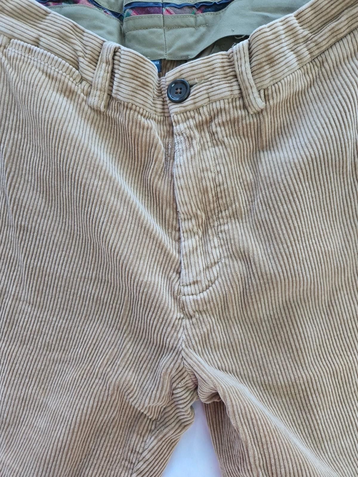 Polo Ralph Lauren Polo Ralph Lauren Corduroy Pants Mens 34x30 Brown Pleated Size US 34 / EU 50 - 5 Thumbnail