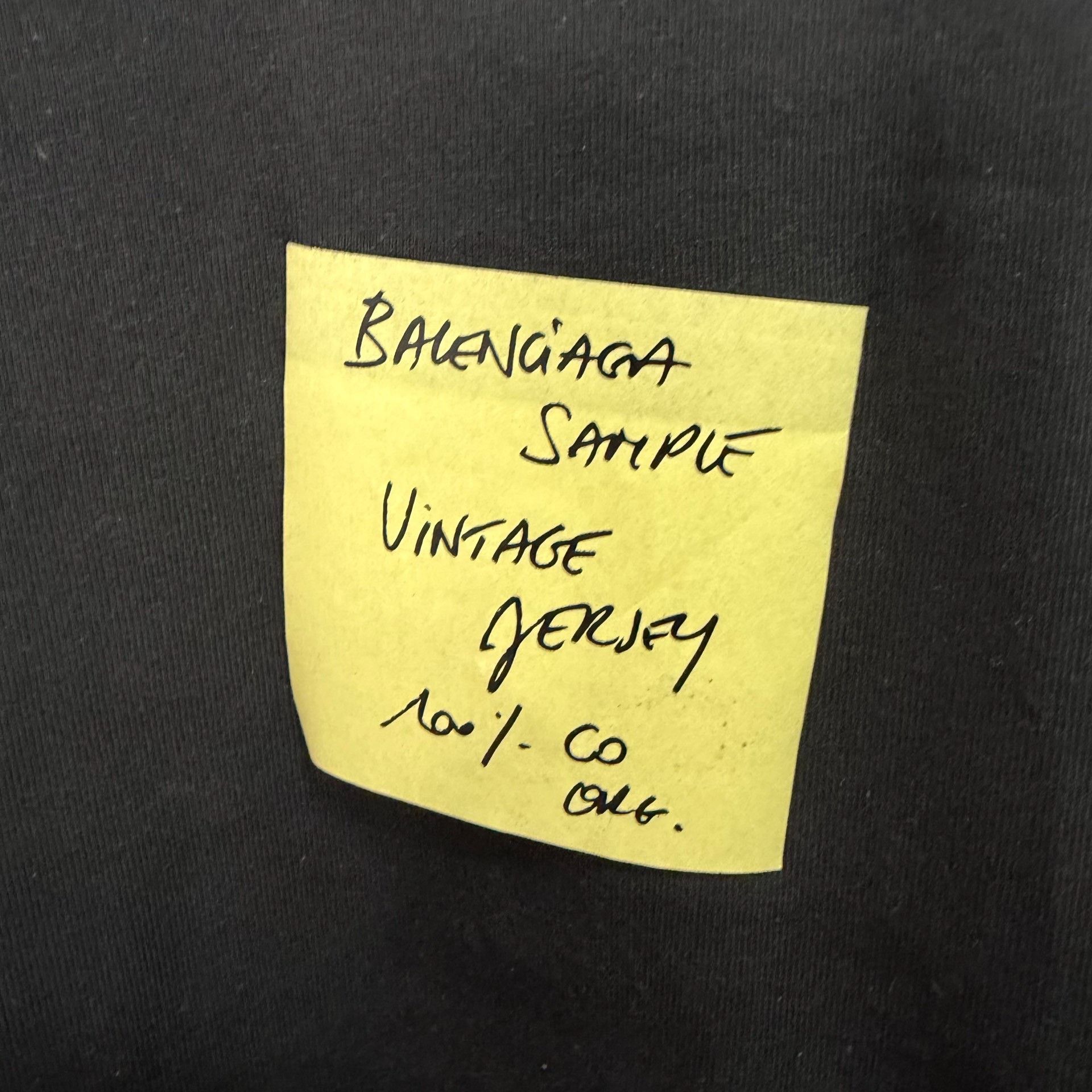 Balenciaga Balenciaga SS23 Oversized Plain T-Shirt Black Size US L / EU 52-54 / 3 - 6 Thumbnail