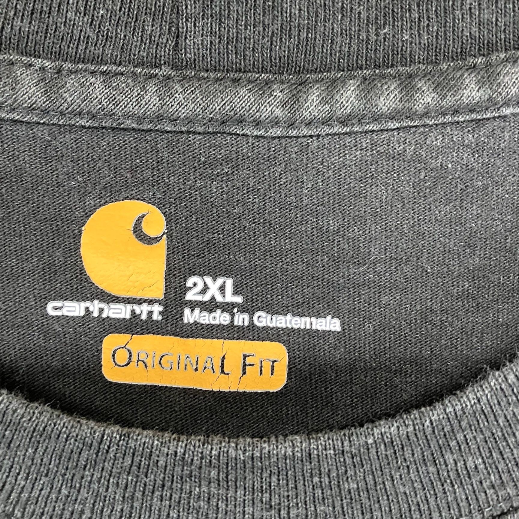 Carhartt Carhartt T-Shirt Mens 2XL Short Sleeve Crew Neck All Cotton Logo K87 Outdoor Classic Size US XXL / EU 58 / 5 - 3 Thumbnail